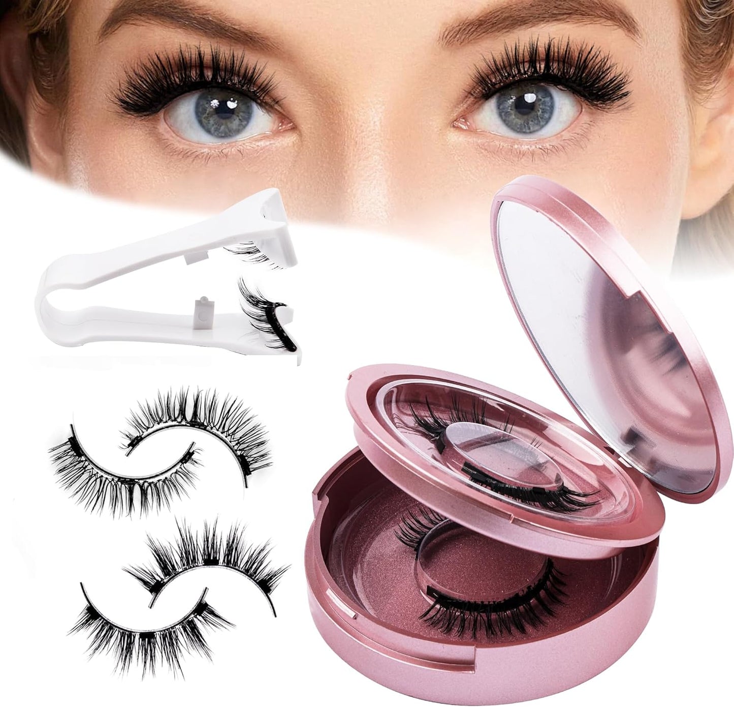 Faux-Cils Magnetic avec Applicateur